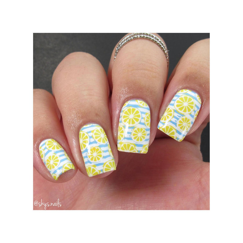 UberChic Beauty Let's Get Lost Stamping Plate Rosy Brown