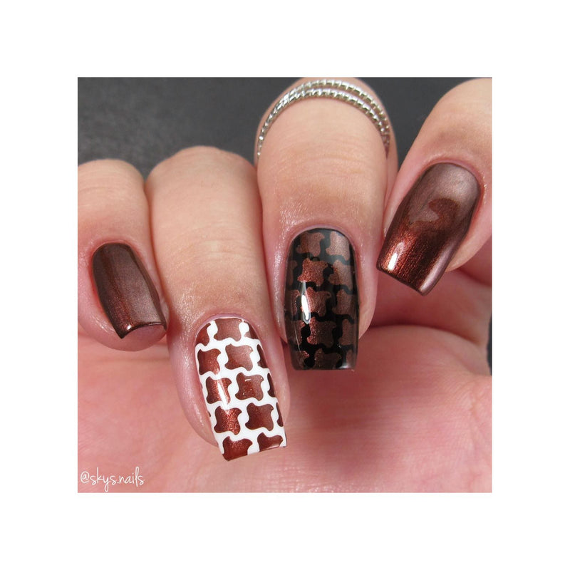 UberChic Beauty Wood-n't It Be Nice - Stamping Polish Stamping Polish Rosy Brown