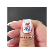UberChic Beauty Fourth of July-02 Stamping Plate Dark Slate Gray