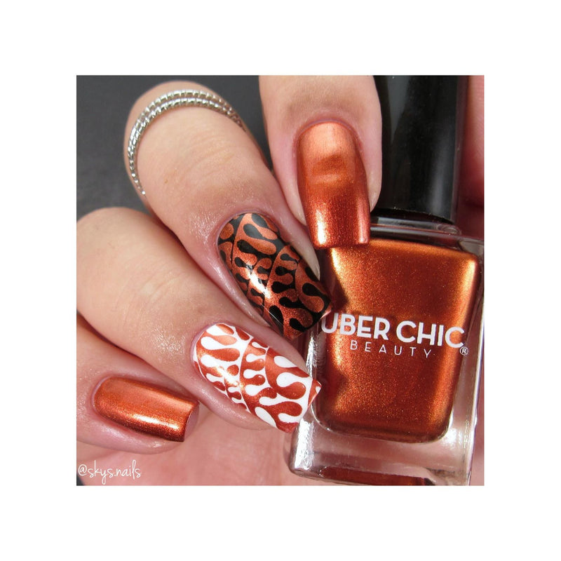 UberChic Beauty Mahogany - Stamping Polish Stamping Polish Rosy Brown