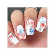 UberChic Beauty Fourth of July-02 Stamping Plate Rosy Brown