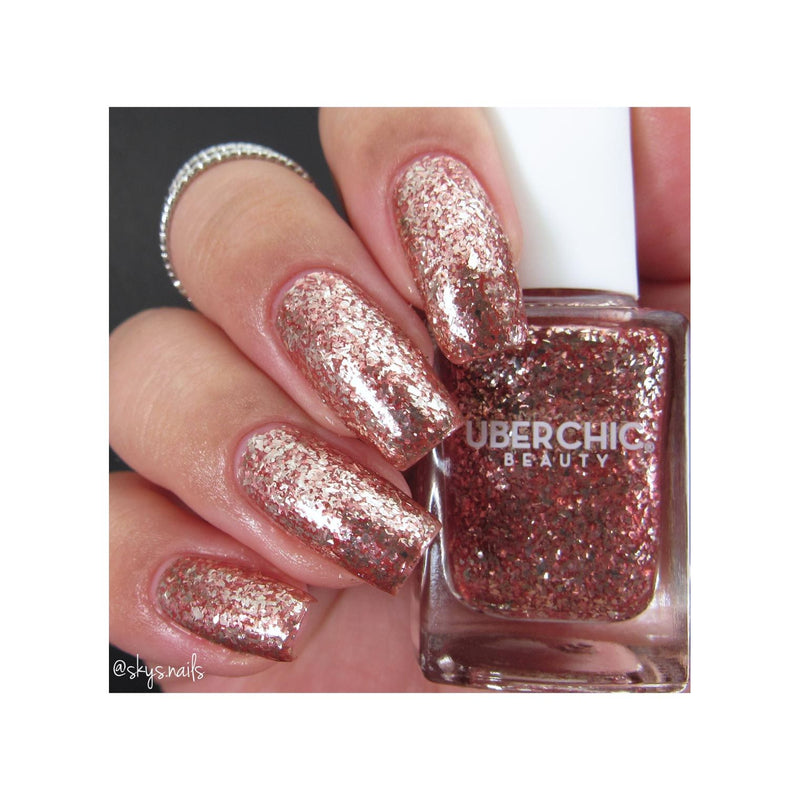 UberChic Beauty Rosé The Day Away - Nail Polish Regular Polish Rosy Brown