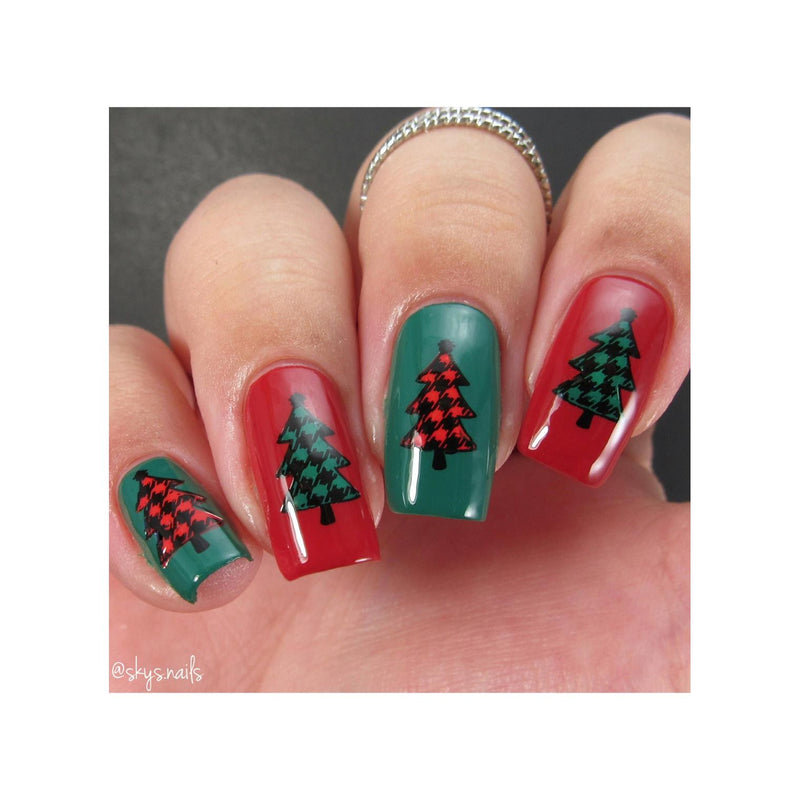 UberChic Beauty It's A Season Of Joy Stamping Plate Rosy Brown