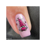 UberChic Beauty Elements of Love Stamping Plate Dark Slate Gray