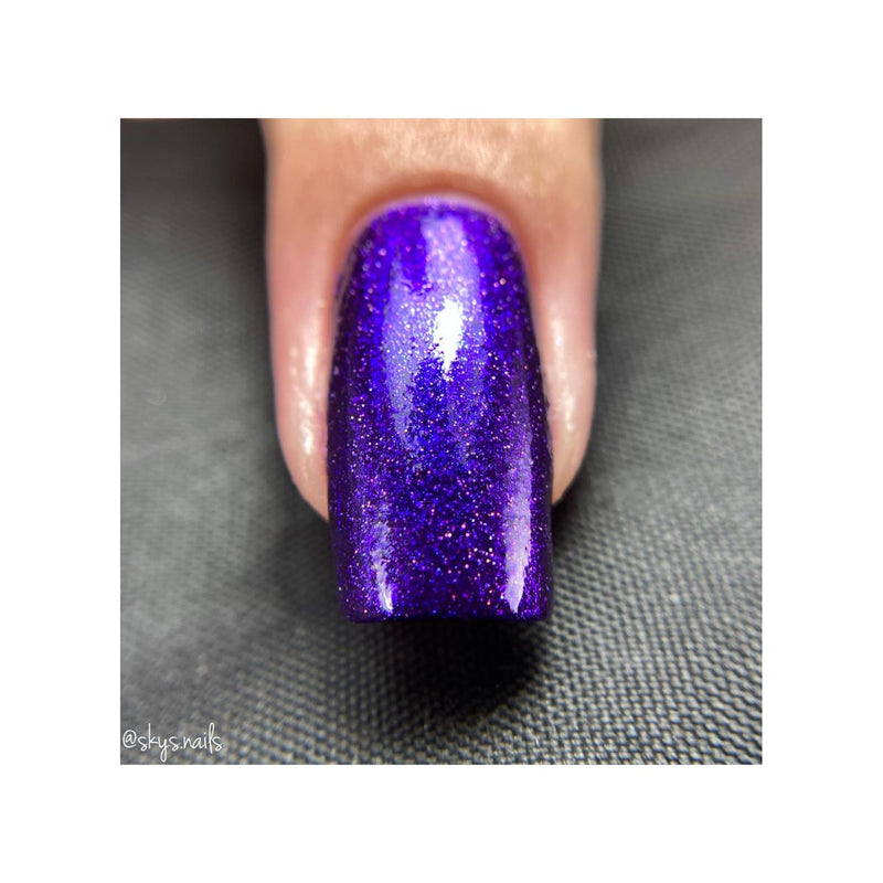 UberChic Beauty Deep Freeze - Holographic Polish Regular Polish Dim Gray