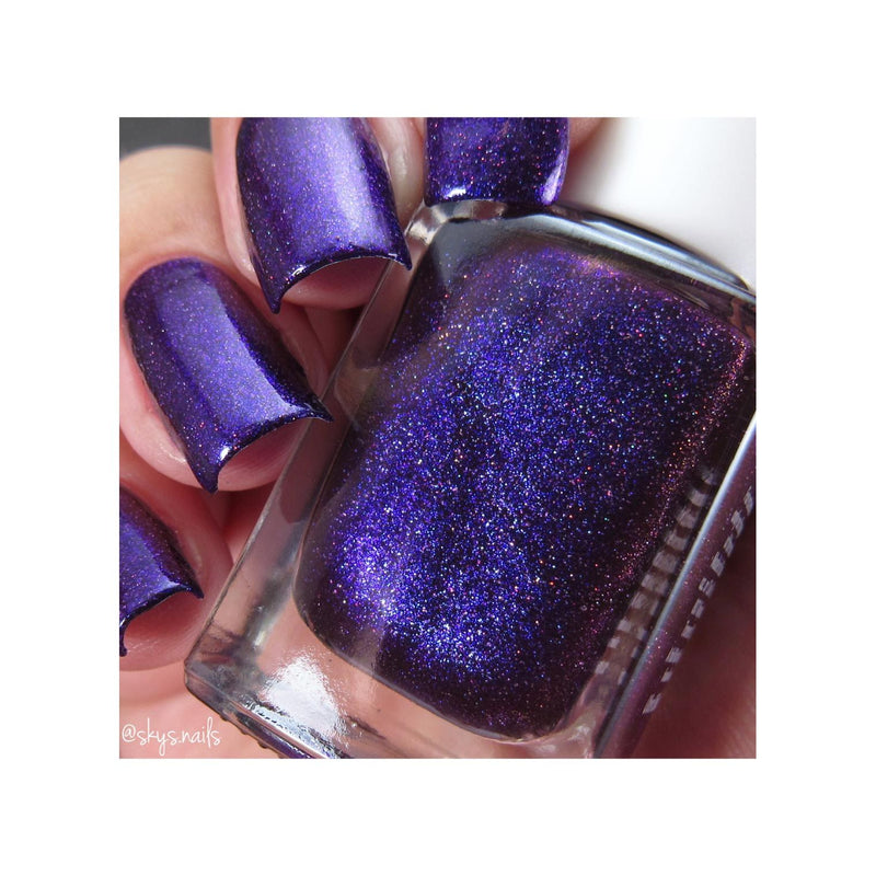 UberChic Beauty Deep Freeze - Holographic Polish Regular Polish Dark Slate Gray