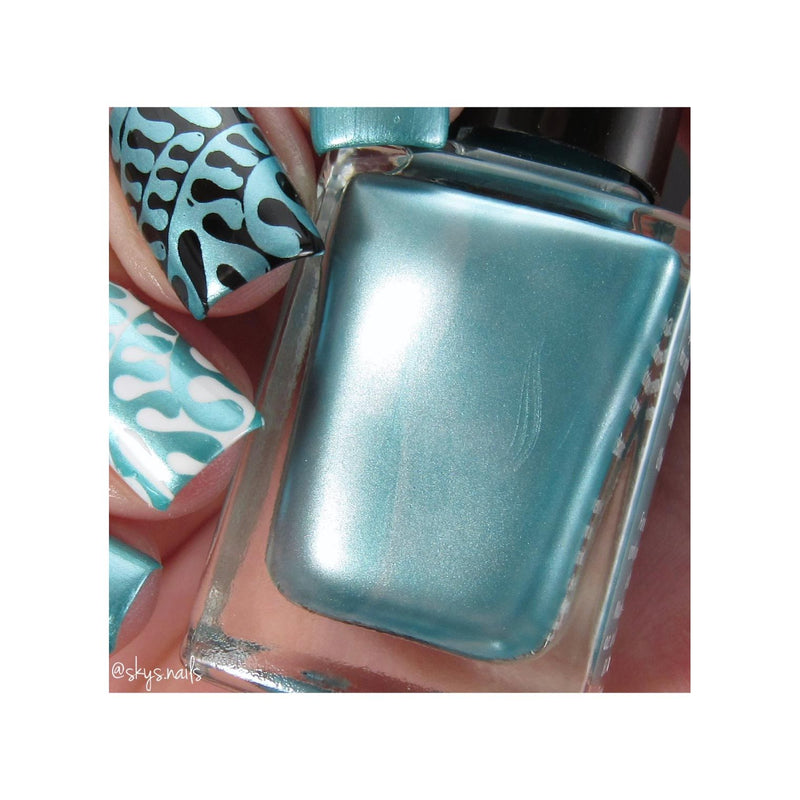 UberChic Beauty No Holding Back - Stamping Polish Stamping Polish Dim Gray