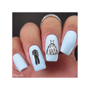 UberChic Beauty Elements of Love Stamping Plate Dark Slate Gray