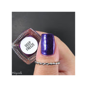 UberChic Beauty Deep Freeze - Holographic Polish Regular Polish Dark Slate Gray