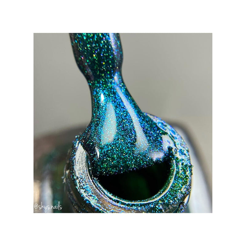 UberChic Beauty Party Dress - Holographic Polish Regular Polish Dark Gray