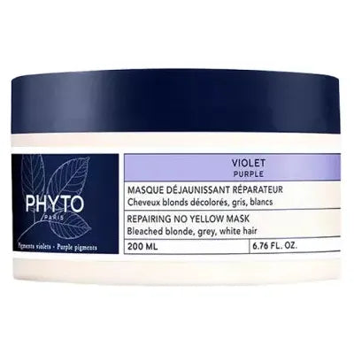 Phyto Phyto Violet/Purple Repairing No Yellow Mask 200ml Hair Mask White Smoke
