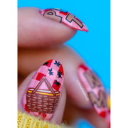 UberChic Beauty Picnic Perfect Stamping Plate Dim Gray