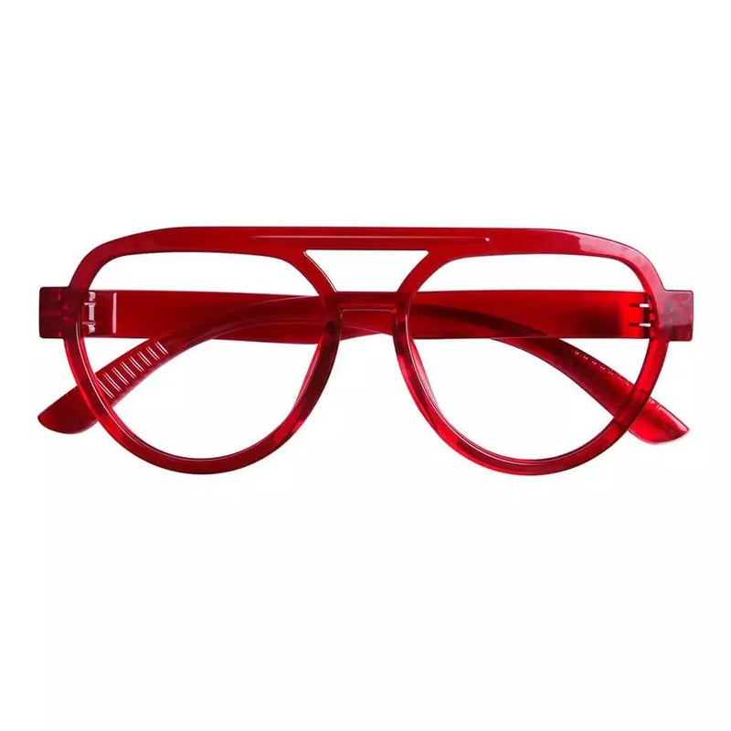 eyekeeper.com Pilot 30% Blue Light Blocking Metalless Screwless Glasses R2312-B15 Eyeglasses White Smoke Black / without magnification,Light Blue / without magnification,Green / without magnification,Rose / without magnification,Purple Red / without magnification,Red / without magnification