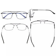 eyekeeper.com Pilot Readers Classic Progressive Multifocus Reading Glasses M1705 Eyeglasses White Smoke Black / +1.00,Black / +1.25,Black / +1.50,Black / +1.75,Black / +2.00,Black / +2.25,Black / +2.50,Black / +3.00,Black / +3.50,Gold / +1.00,Gold / +1.25,Gold / +1.50,Gold / +1.75,Gold / +2.00,Gold / +2.25,Gold / +2.50,Gold / +3.00,Gold / +3.50,Gunmetal / +