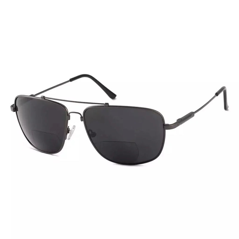 eyekeeper.com Pilot Style Polarized Bifocal Sunglasses Readers PGSG1801 Sunglasses White Smoke Black / +1.50,Black / +2.00,Black / +2.50,Black / +3.00,Gunmetal / +2.50,Silver / +1.50,Silver / +2.00,Silver / +2.50,Silver / +3.00,Brown / +1.50,Brown / +2.00,Brown / +2.50,Gold / +1.50,Gold / +2.00,Gold / +2.50