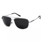 eyekeeper.com Pilot Style Polarized Bifocal Sunglasses Readers PGSG1801 Sunglasses White Smoke Silver / +1.50,Silver / +2.00,Silver / +2.50,Silver / +3.00