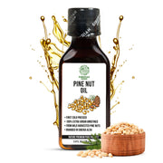 SiberianGreen.com Extra Virgin Siberian Pine Nut Oil – 100% Pure & Cold Pressed Cooking Oils White Smoke