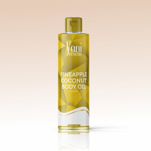 yoni rescue Pineapple Coconut - Body Oil Body Oil White Smoke 4oz,8oz