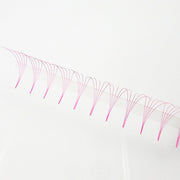 Mega Lash Academy Pink 5D Rapid Promade Fans - 600 Fans Promade Fans White Smoke 0.07 / CC / Mixed 8-9-10-11 mm,0.07 / CC / Mixed 12-13-14-15 mm