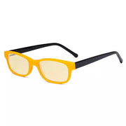 eyekeeper.com Blue Light Glasses Chic Narrow for Kids K02-BB60 Eyeglasses White Smoke Yellow Black / without magnification