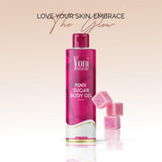 yoni rescue Pink Sugar - Body Oil Body Oil White Smoke 4oz,8oz