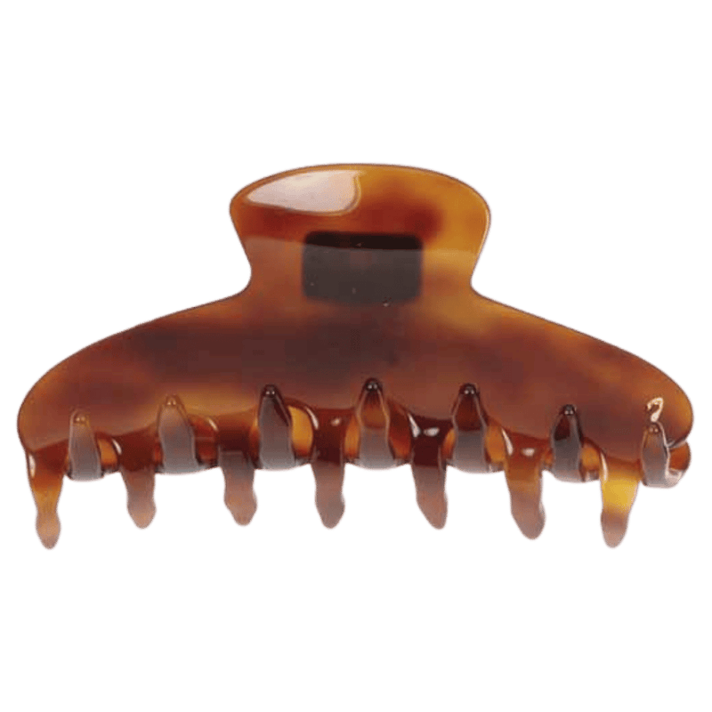 KOH-I-NOOR Beauty USA Janeke Large Hair Claw Clip – Strong Hold Claw Clip (Tortoiseshell & Tokyo) Hair Clip Black Classic tortoiseshell