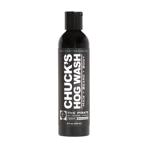 Badass Beard Care Chuck's Hog Wash - The Pirate HOG WASH Dark Slate Gray BABC