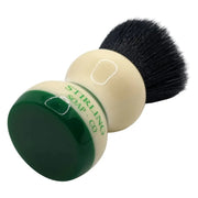 Stirling Soap Co Stirling Soap Co. Synthetic 2-Band Green Stripe Handle Shaving Brush Shaving Brush Dark Slate Gray