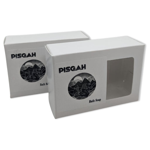 Murphy and McNeil Pisgah Bar Soap - by Murphy and McNeil / Black Mountain Shaving Bath Soap Light Slate Gray Two Bars (5.0oz x 2)