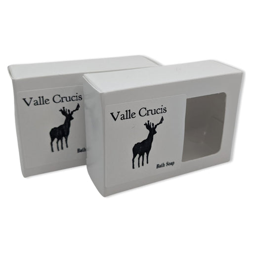 Murphy and McNeil Valle Crucis Bar Soap - by Murphy and McNeil / Black Mountain Shaving Bath Soap Dark Gray Two Bars (5.0oz x 2)