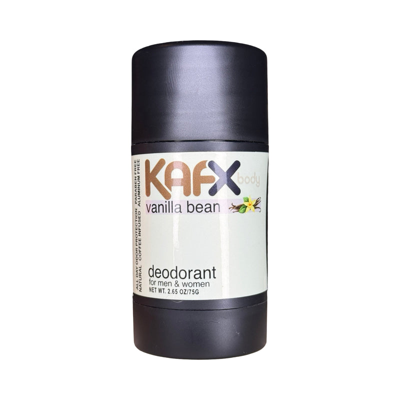 KAFX Body Vanilla Bean Coffee-Infused Natural Deodorant – Warm, Rich, & Safe for All Deodorant Lavender