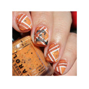 UberChic Beauty Pretty In Plaid-02 Stamping Plate Dark Salmon
