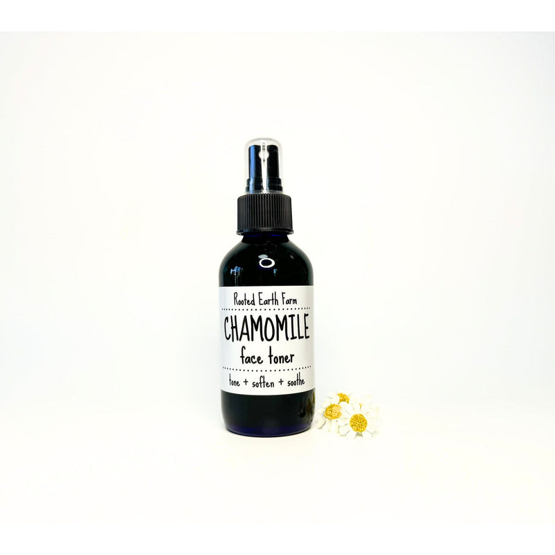 Rooted Earth Farm + Apothecary Chamomile Face Toner Face Toners Snow 1 oz,2 oz,4 oz