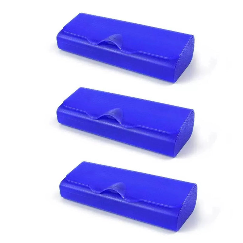 eyekeeper.com Plastic Case for Reading Glasses Blue S3 Eyewear Cases & Holders White Smoke 3pcs