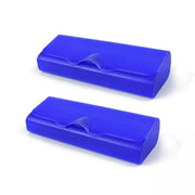 eyekeeper.com Plastic Case for Reading Glasses Blue S3 Eyewear Cases & Holders White Smoke 2pcs