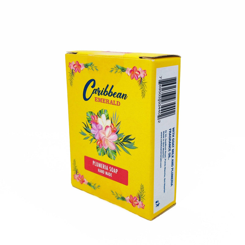 Caribbean Emerald Plumeria Soap Soap White Smoke