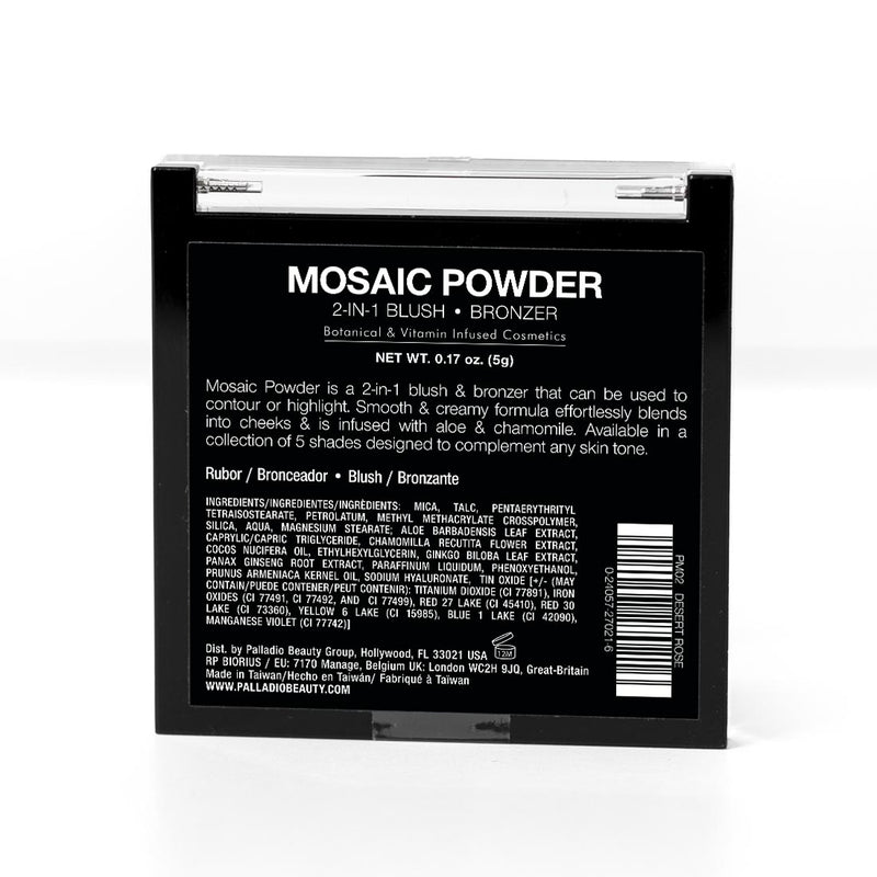 2-IN-1 MOSAIC BLUSH & BRONZER