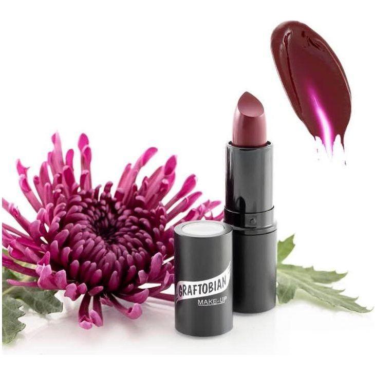 Graftobian Make-Up Company Pro Lip Color Lipstick Dim Gray Red,Nude,Sandalwood,Spice,Mahogany,Runway,Kiss Me,Classic Rose,Strawberry Field,First Blush,Soft Cherry,Scarlet,Summer Night,Tempest,Ebony,Fashionista,Plum Wine,Garnet,Black,Green,Couture,Dorothy - Back in Stock Soon!,Gold,Silver,Opal,Blue,Chamomile,Peach