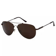 eyekeeper.com Polarized Bifocal Sunglasses Pilot Style Readers PGSG1804 Sunglasses White Smoke Brown / +1.50,Brown / +2.00,Brown / +2.50,Brown / +3.00