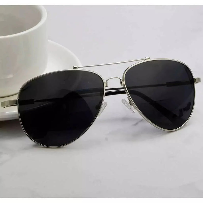 eyekeeper.com Polarized Bifocal Sunglasses Pilot Style Readers PGSG1804 Sunglasses Light Gray Black / +2.50,Gunmetal / +2.50,Gunmetal / +3.00,Silver / +1.50,Silver / +2.00,Silver / +2.50,Silver / +3.00,Brown / +1.50,Brown / +2.00,Brown / +2.50,Brown / +3.00,Gold Brown / +2.50