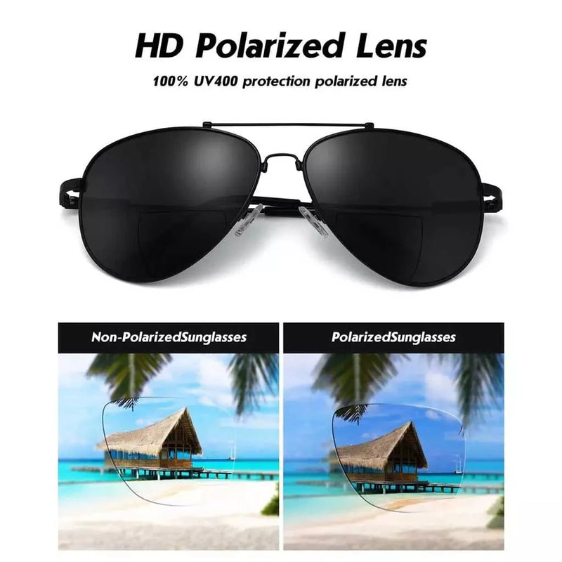 eyekeeper.com Polarized Bifocal Sunglasses Pilot Style Readers PGSG1804 Sunglasses White Smoke Black / +2.50,Gunmetal / +2.50,Gunmetal / +3.00,Silver / +1.50,Silver / +2.00,Silver / +2.50,Silver / +3.00,Brown / +1.50,Brown / +2.00,Brown / +2.50,Brown / +3.00,Gold Brown / +2.50