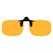 eyekeeper.com Polarized Clip on Flip up Night Driving Glasses JQ3 (58MMX40MM) Sunglasses Goldenrod Yellow