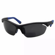 eyekeeper.com Polarized Reading Sunglasses Half Rim Sport Bifocal Readers PGSG902 Sunglasses White Smoke Black Blue / +1.50,Black Blue / +2.00,Black Blue / +2.50,Black Blue / +3.00