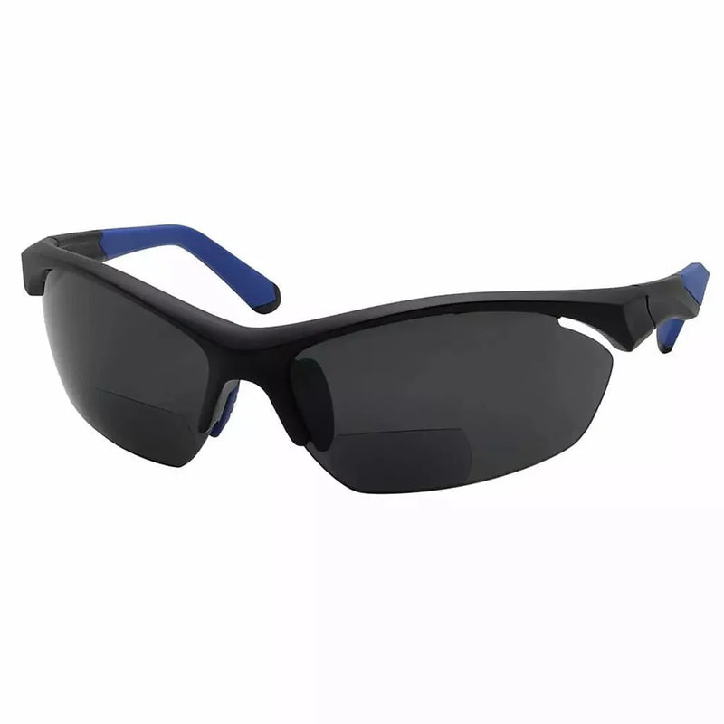 eyekeeper.com Polarized Reading Sunglasses Half Rim Sport Bifocal Readers PGSG902 Sunglasses White Smoke Black Blue / +1.50,Black Blue / +2.00,Black Blue / +2.50,Black Blue / +3.00