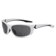 eyekeeper.com Polarized Sport Bifocal Reading Sunglasses TR90 TH6145PGSG Sunglasses White Smoke White / +1.50,White / +2.00,White / +2.50,White / +3.00