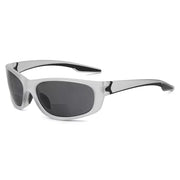 eyekeeper.com Polarized Sport Bifocal Reading Sunglasses TR90 TH6145PGSG Sunglasses White Smoke Clear / +1.50,Clear / +2.00,Clear / +2.50,Clear / +3.00