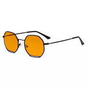 eyekeeper.com Polygon Design Blue Light Blocking Eyeglasses LX19026-BB98 Eyeglasses White Smoke Black Silver / without magnification