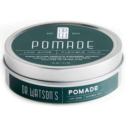 Dr. Watson's Hair & Skin Care Dr. Watson's | Hair Styling | Pomade | 3.4 Oz Pomade White Smoke
