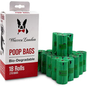 Warren London Warren London Dog Poop Bags Pet Supplies White Smoke 18 Rolls - 270 Bags,8 Rolls - 120 Bags