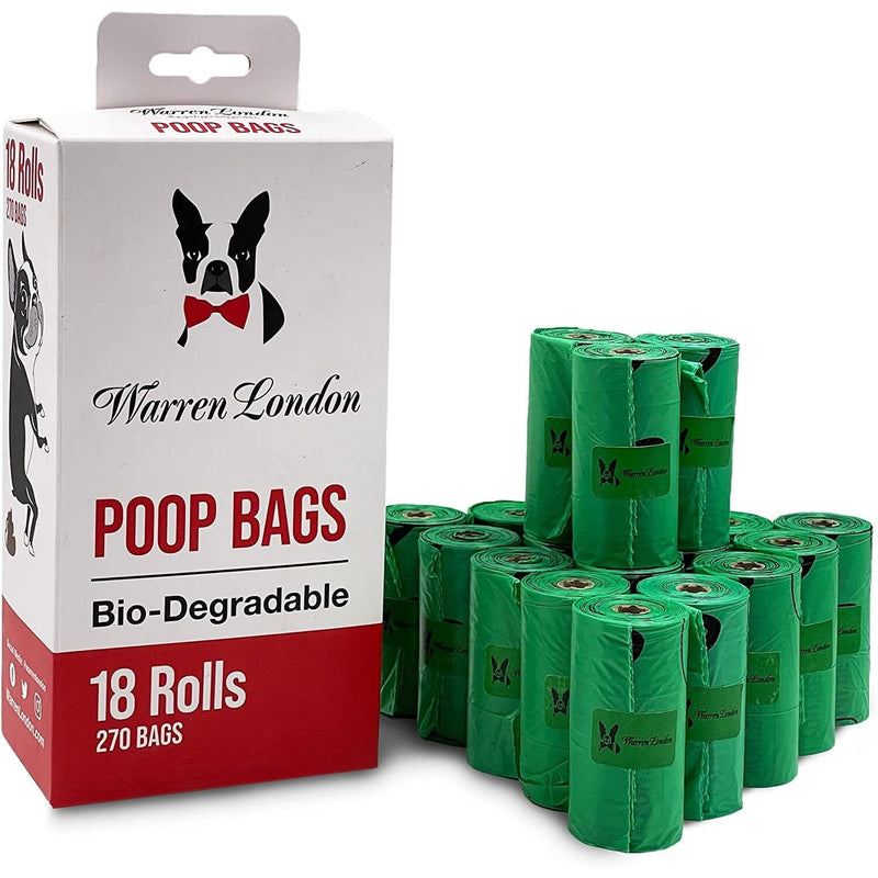 Warren London Warren London Dog Poop Bags Pet Supplies White Smoke 18 Rolls - 270 Bags,8 Rolls - 120 Bags